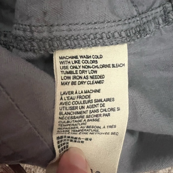 32 Anthropologie wanderer utility shorts moss green blue camo - Picture 9 of 17